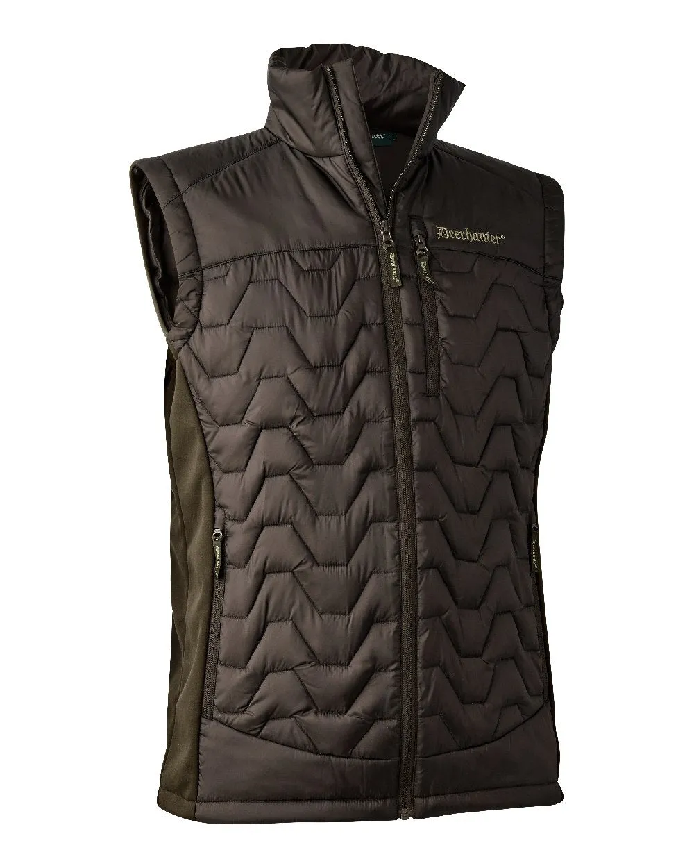 Deerhunter Excape Quilted Waistcoat Brushed Tartan Shirts