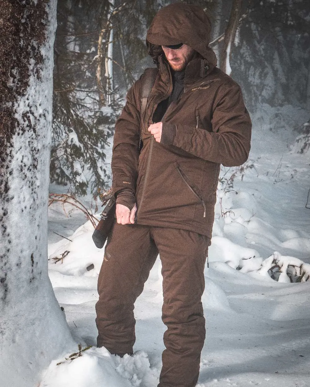 Deerhunter Excape Waterproof Winter Jacket Men's Hunting Shell Jacket