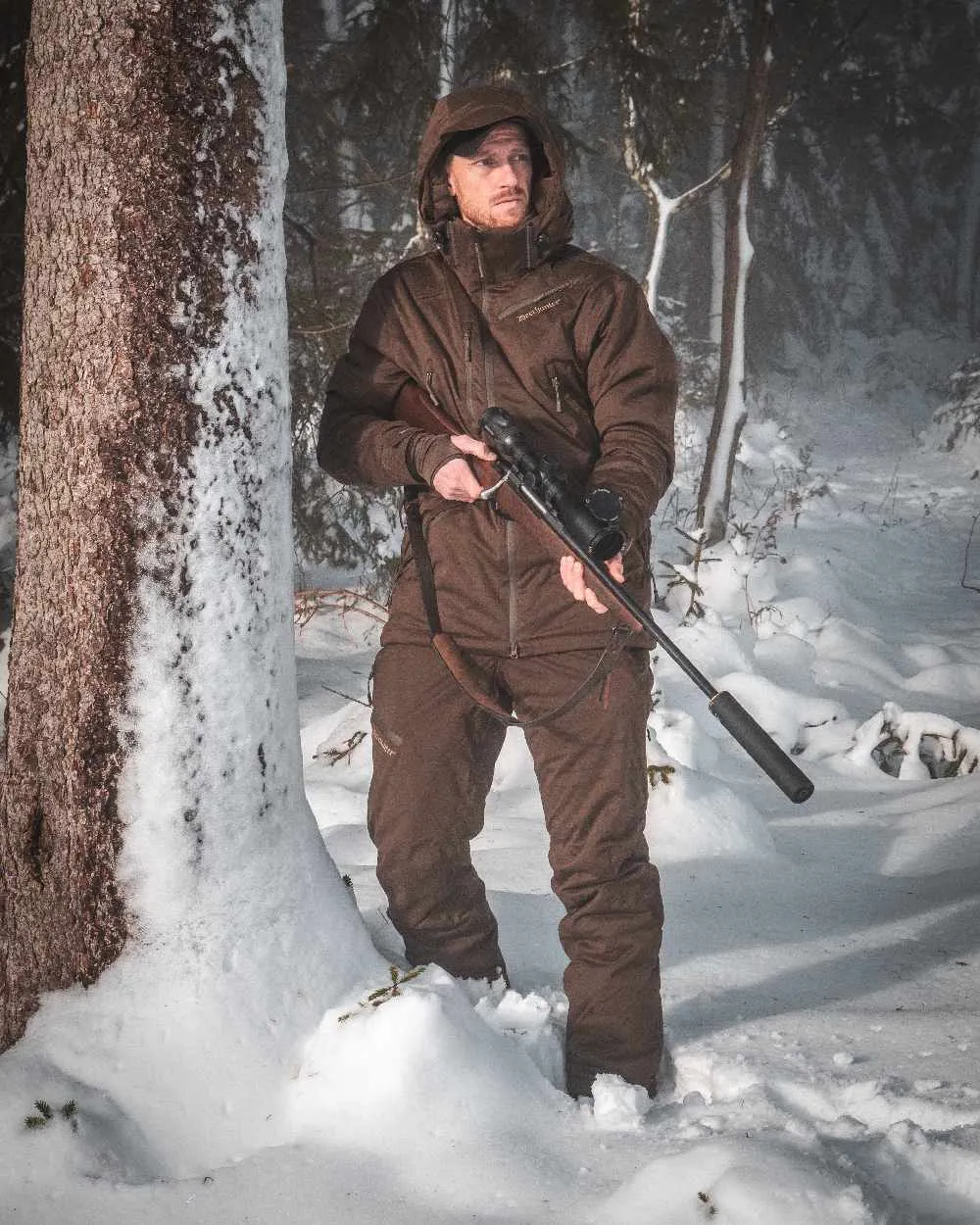 Deerhunter Excape Waterproof Winter Jacket Men's Hunting Shell Jacket