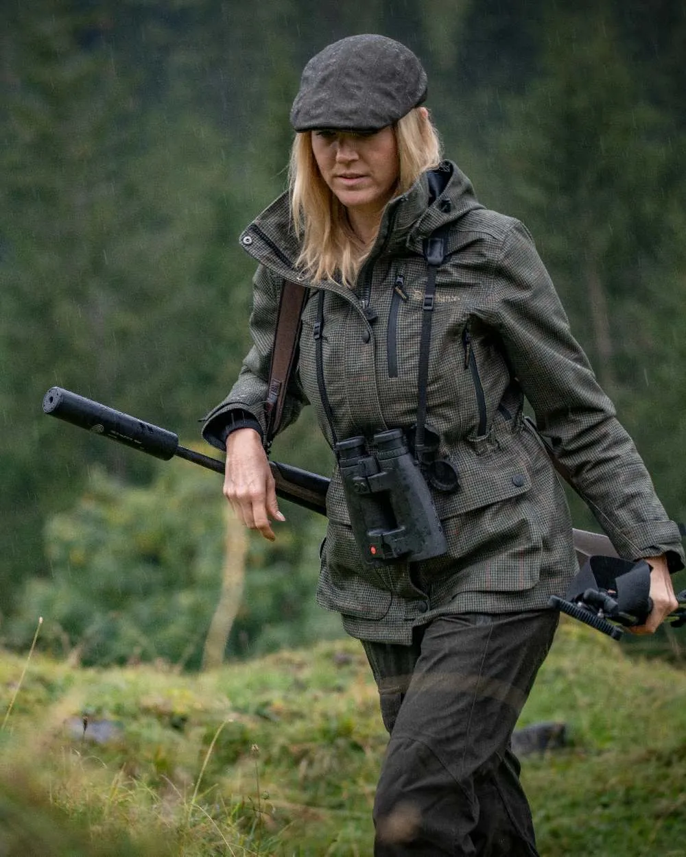 Deerhunter Flat Cap Waterproof Rain Hats