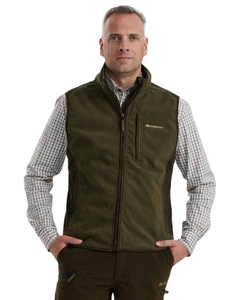 Deerhunter Gamekeeper Bonded Fleece Waistcoat Deerhunter Fleece Jacket