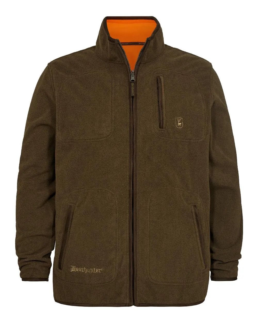 Deerhunter Gamekeeper Reversible Bonded Fleece Jacket Hunting Fleece Jackets