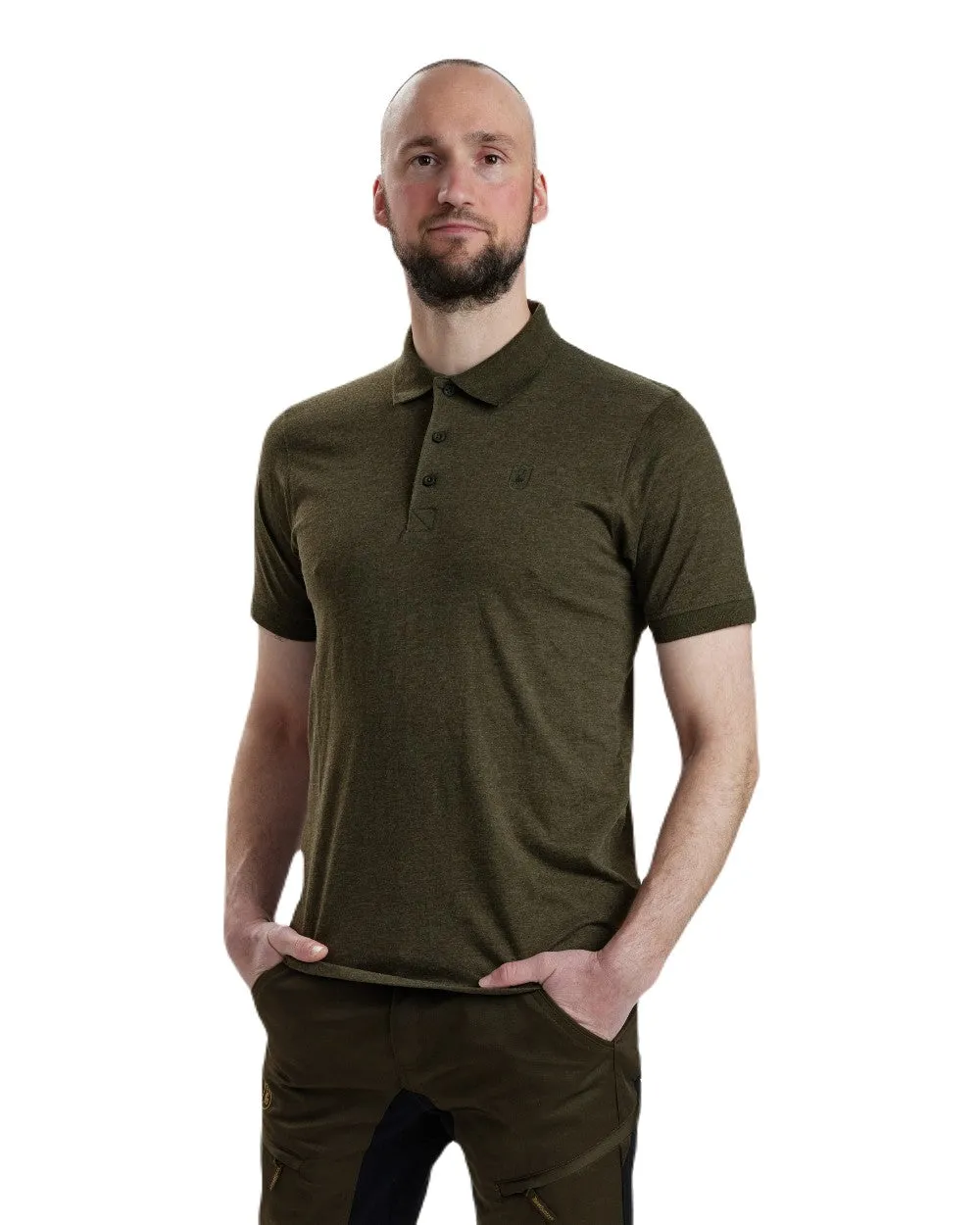 Deerhunter Gunnar Polo Shirt Hiking Shirts for Men