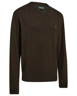 Deerhunter Harrington V-Neck Knit Pullover Men's Wool Knit Cardigans