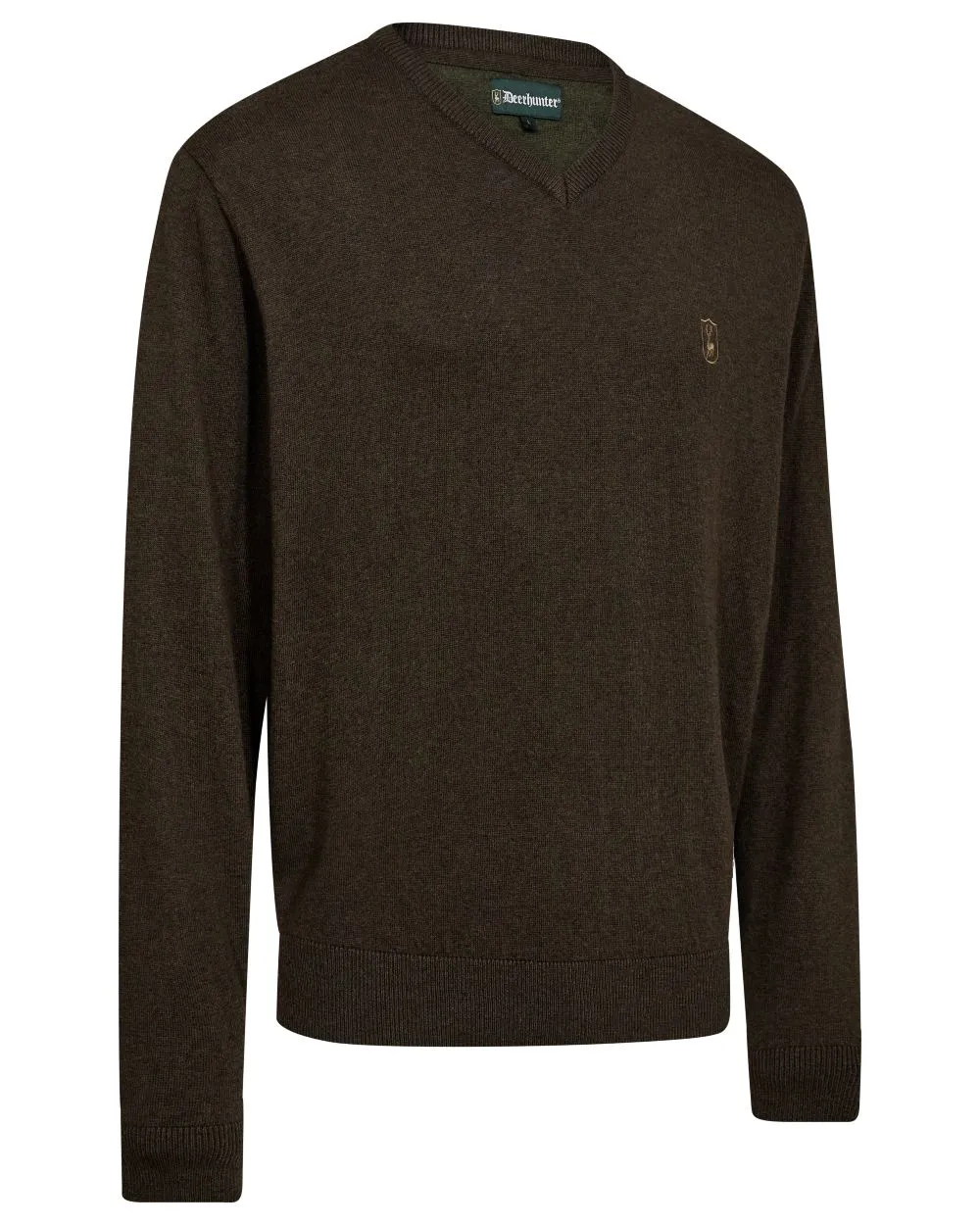 Deerhunter Harrington V-Neck Knit Pullover Wool V-Neck Pullovers