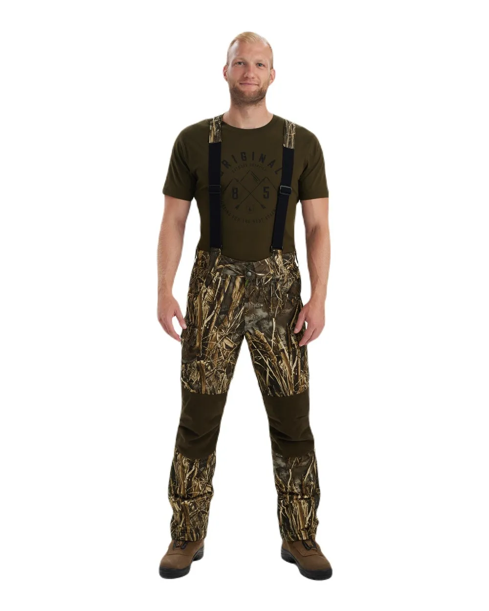 Deerhunter Heat Game Trousers Camouflage Cargo Pants