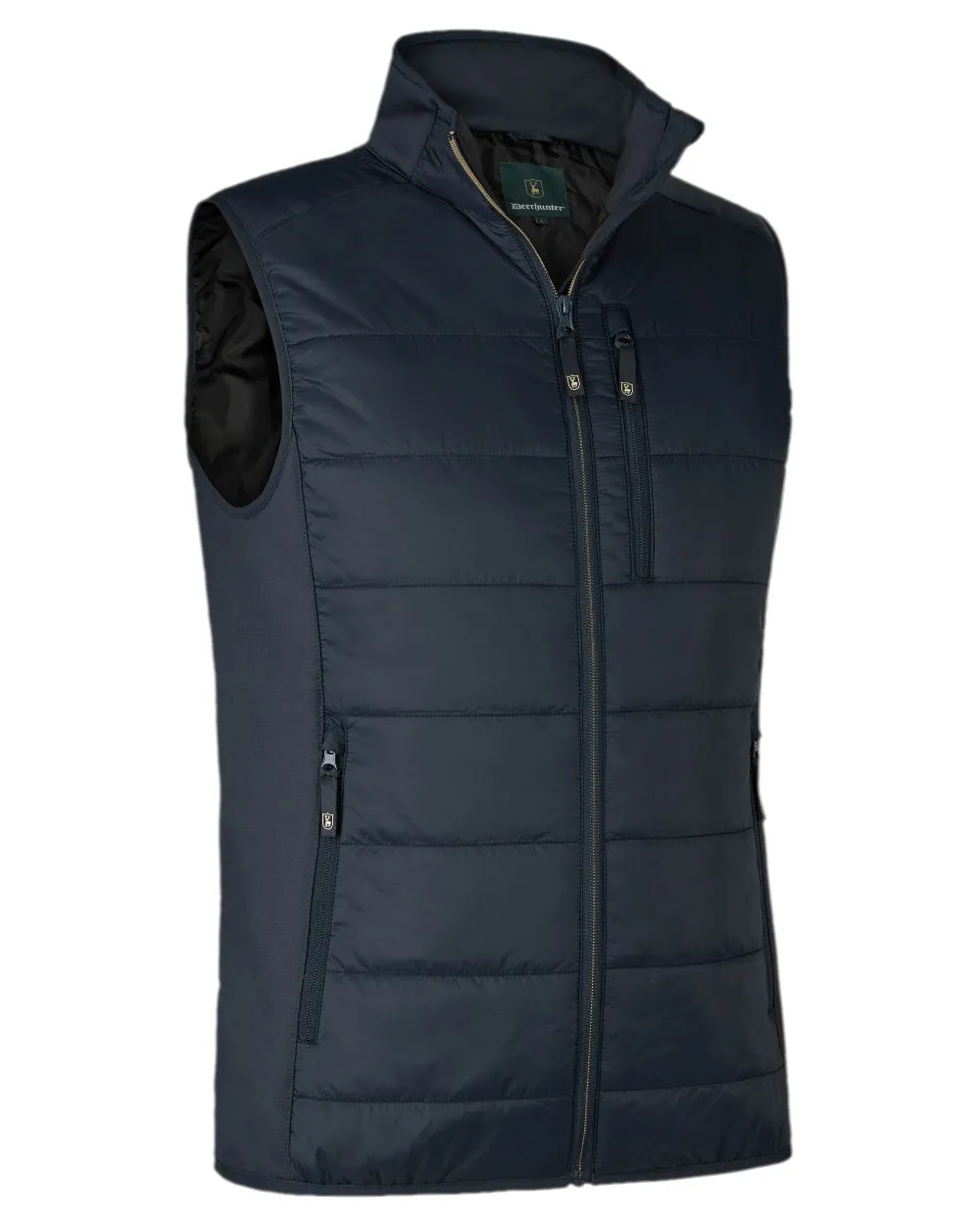 Deerhunter Heat Padded Waistcoat Tartan Plaid Shirts Men