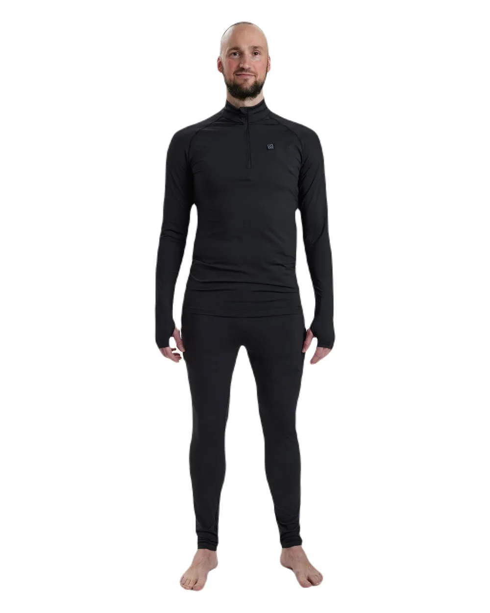 Deerhunter Heat Undershirt with Zip Neck Heated Winter Coats
