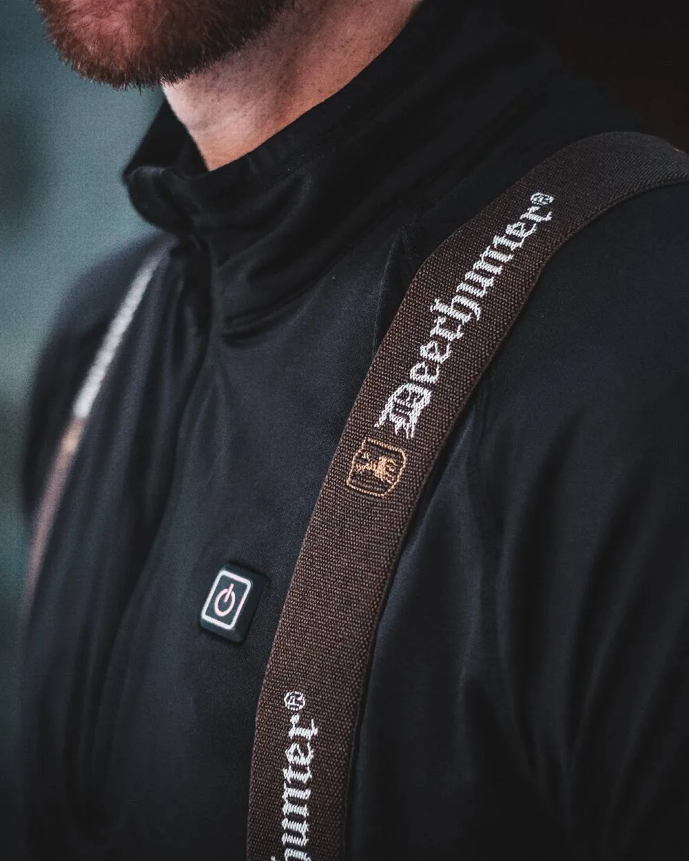Deerhunter Heat Undershirt with Zip Neck Heated Winter Coats