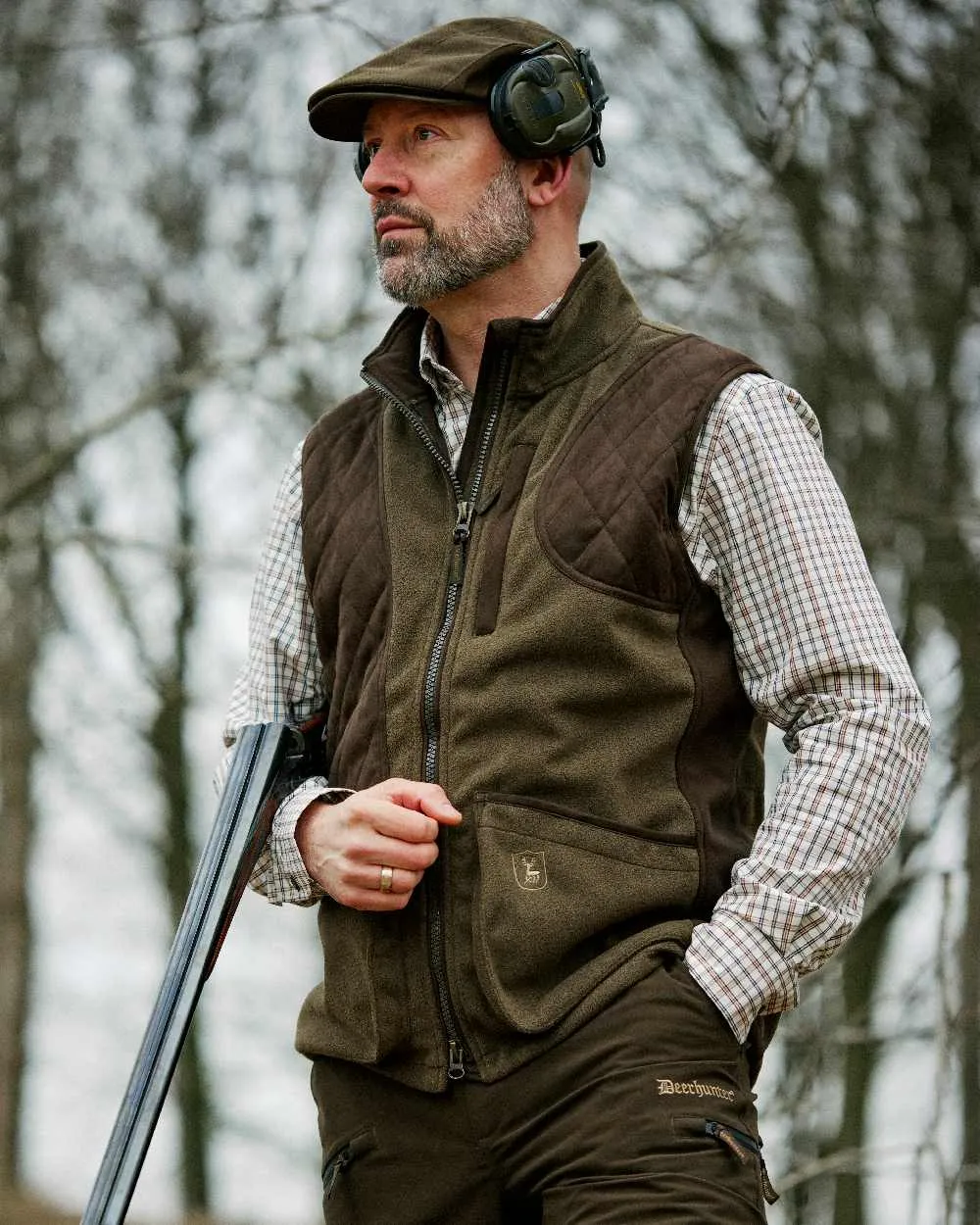 Deerhunter Henry Shirt Tattersall Dress Shirts Men