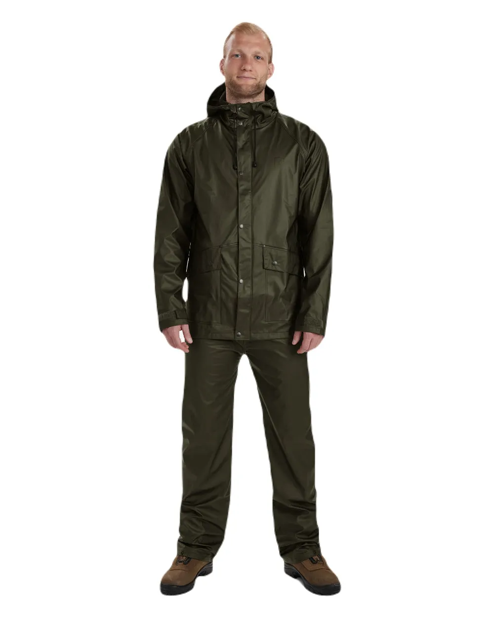 Deerhunter Hurricane Rain Jacket Men's Jackets and Coats