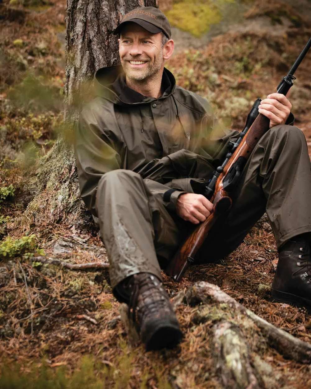 Deerhunter Hurricane Rain Jacket Men's Jackets and Coats