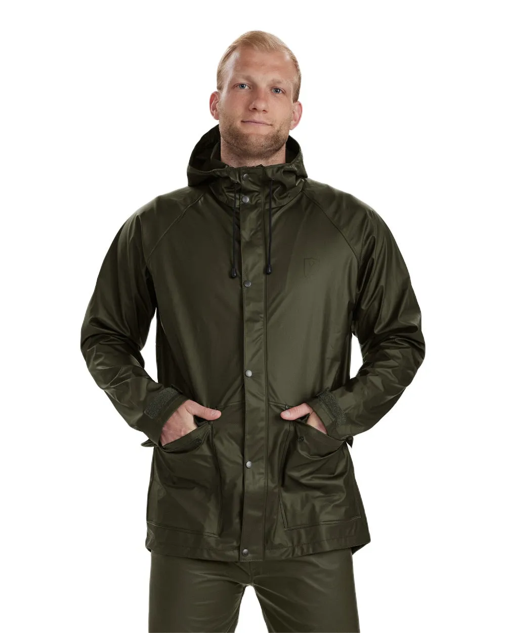 Deerhunter Hurricane Rain Jacket Men's Jackets and Coats