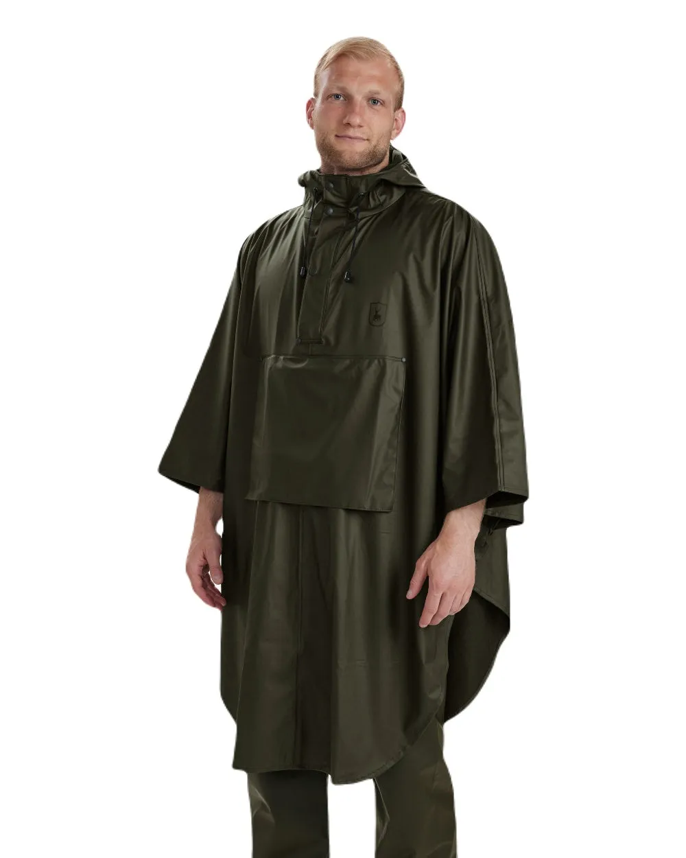 Deerhunter Hurricane Rain Poncho Men's Hunting Shell Jacket