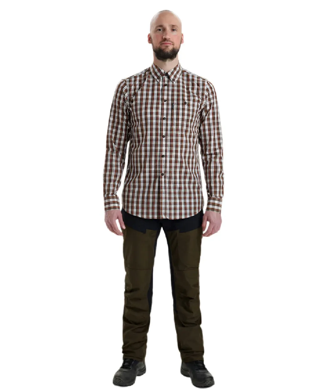 Deerhunter Jeff Long Sleeve Shirt Shooting Field Shirts Men