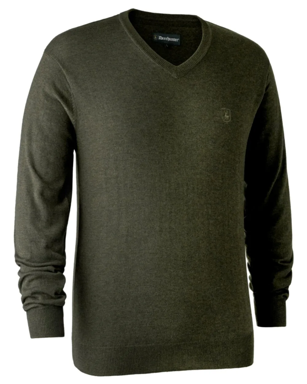 Deerhunter Kingston Knit V-Neck Jumper Men's Knit Sweaters