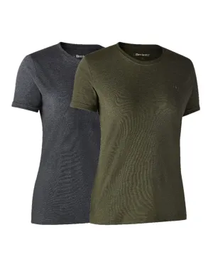 Deerhunter Ladies Basic 2-Pack T-Shirt Bushcraft Utility Shirts