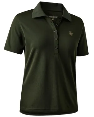 Deerhunter Lady Climate Polo Shirt With 37.5 Technology Deerhunter Tactical Shirt