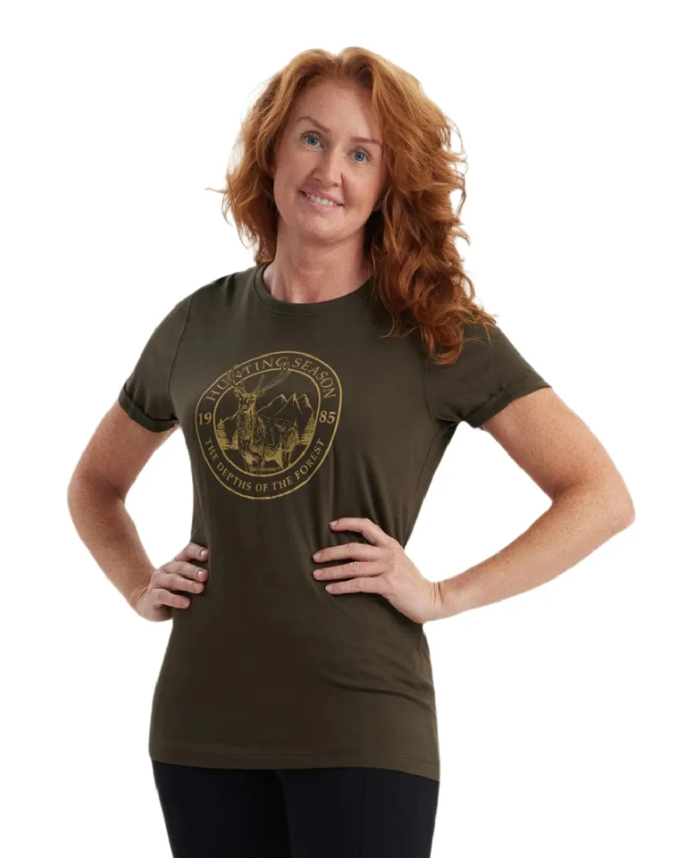 Deerhunter Lady Ella T-Shirt Bushcraft Flannel Shirts
