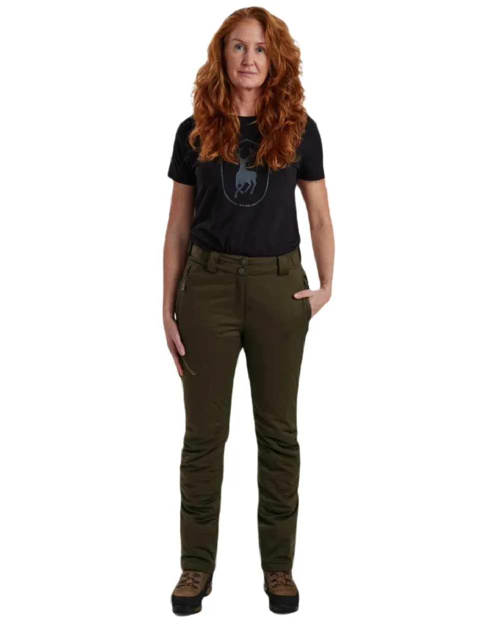 Deerhunter Lady Excape Winter Trousers Camouflage Cargo Pants
