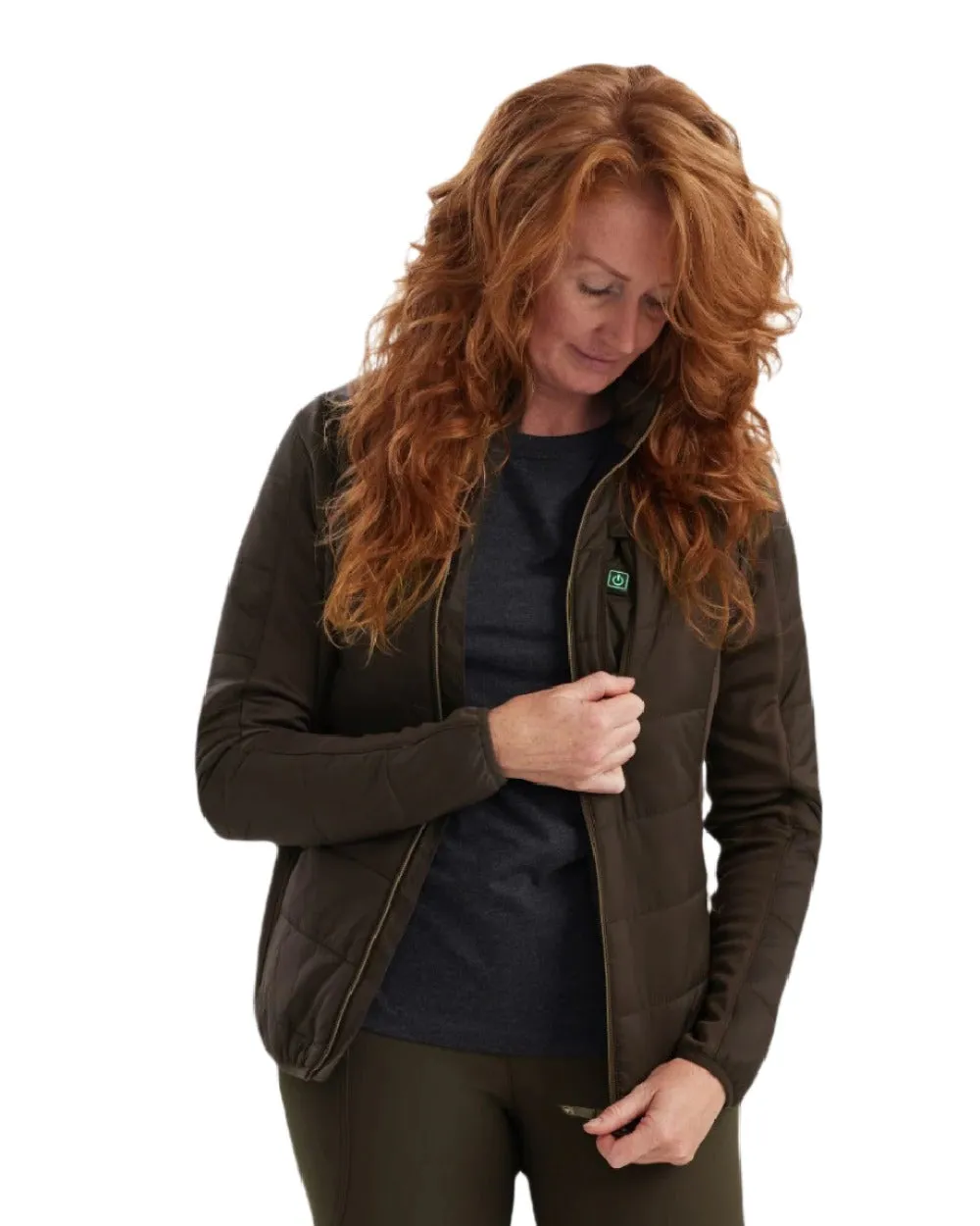 Deerhunter Lady Heat Padded Jacket Heated Winter Coats