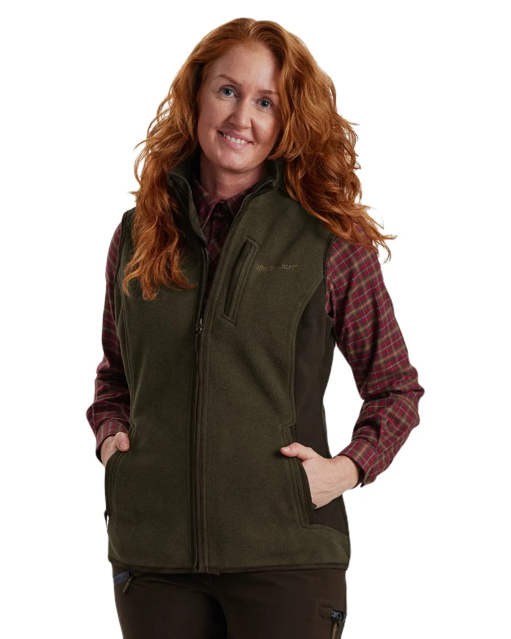 Deerhunter Lady Pam Bonded Fleece Waistcoat Deerhunter Fleece Jacket
