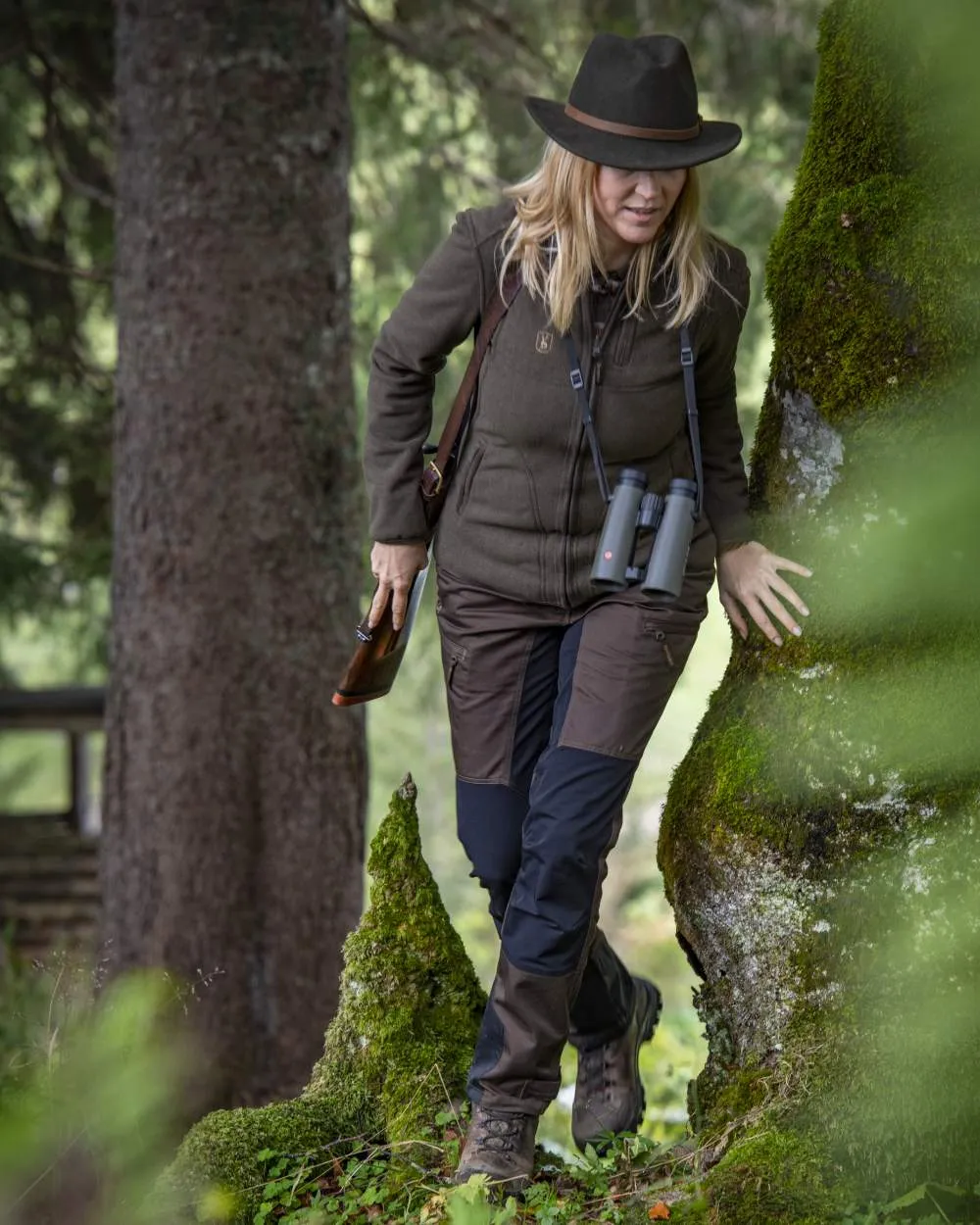 Deerhunter Lady Pam Reversible Bonded Fleece Jacket Deerhunter Fleece Jacket