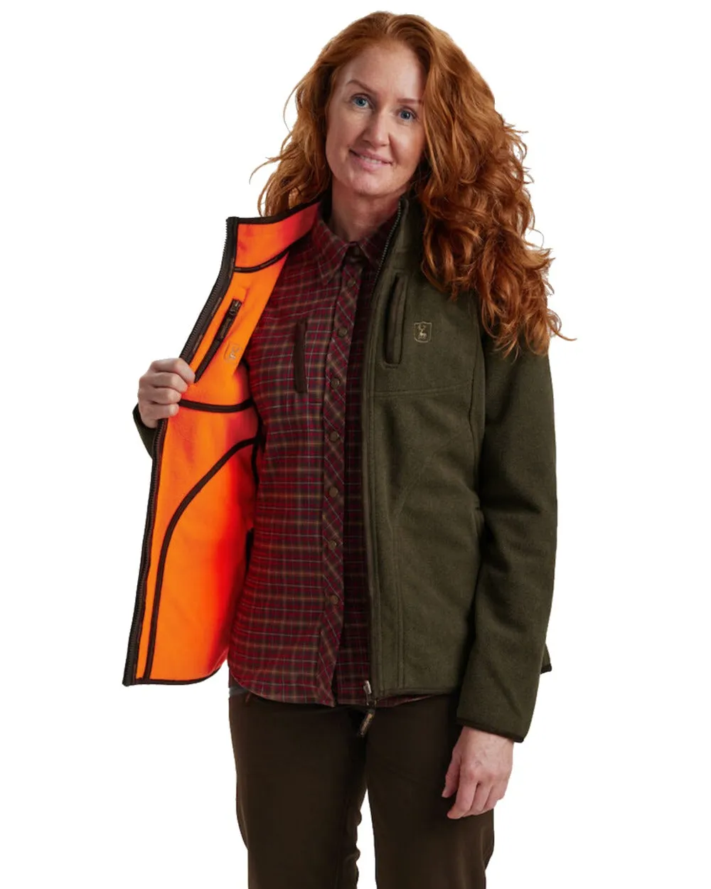 Deerhunter Lady Pam Reversible Bonded Fleece Jacket Deerhunter Fleece Jacket