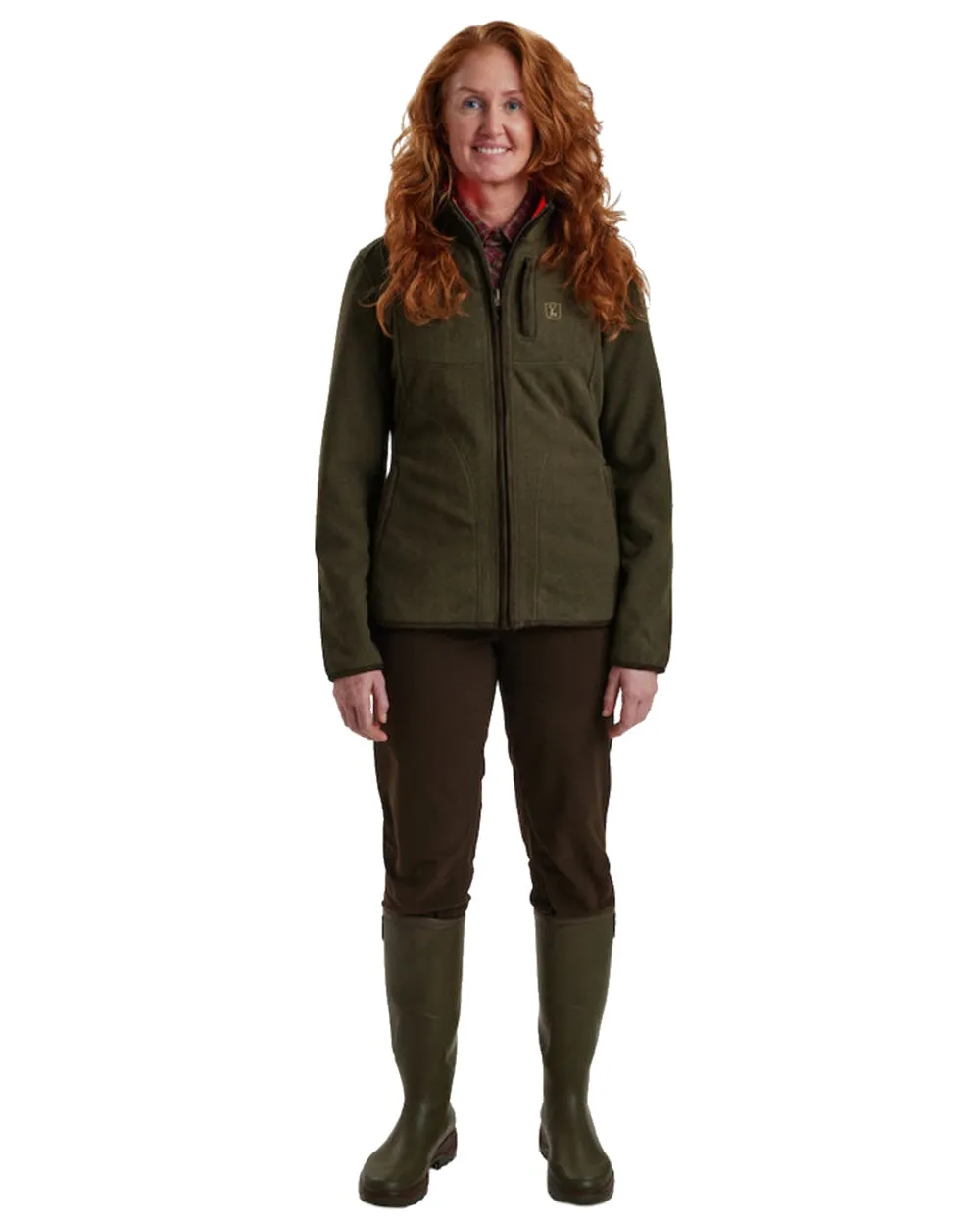 Deerhunter Lady Pam Reversible Bonded Fleece Jacket Deerhunter Fleece Jacket