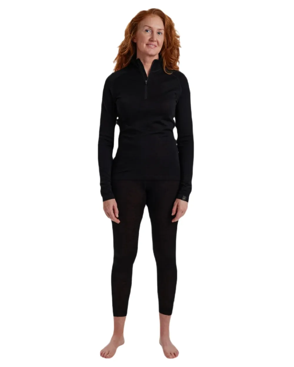 Deerhunter Lady Quinn Merino Half Zip Undershirt Deerhunter Polo Shirts