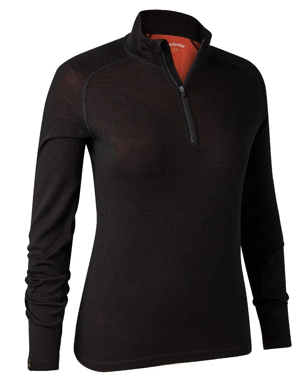 Deerhunter Lady Quinn Merino Half Zip Undershirt Deerhunter Tactical Shirt