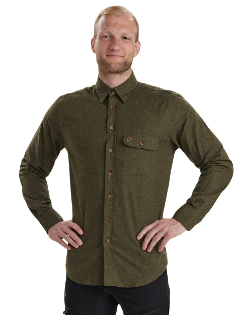 Deerhunter Liam Cotton Shirt Shooting Field Shirts Men