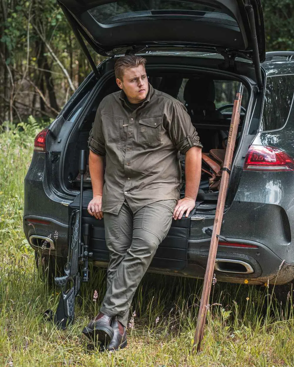 Deerhunter Matobo Shirt Bushcraft Flannel Shirts