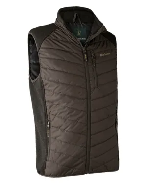 Deerhunter Moor Padded Waistcoat with Knit Long Sleeve Casual Tops