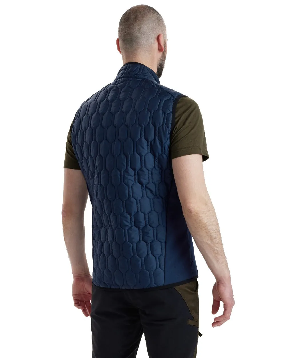 Deerhunter Mossdale Quilted Waistcoat Clearance Tartan Plaid Shirts Men