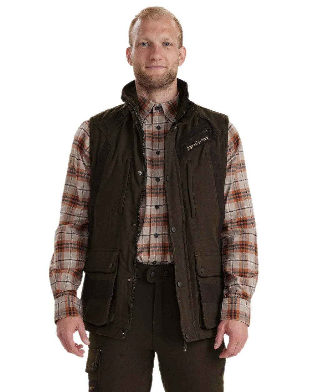 Deerhunter Muflon Extreme Waterproof Waistcoat Cotton T-Shirts Men