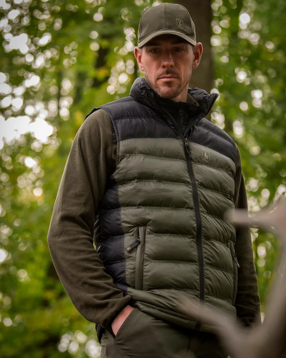 Deerhunter Northward Padded Waistcoat Long Sleeve Cotton Shirts