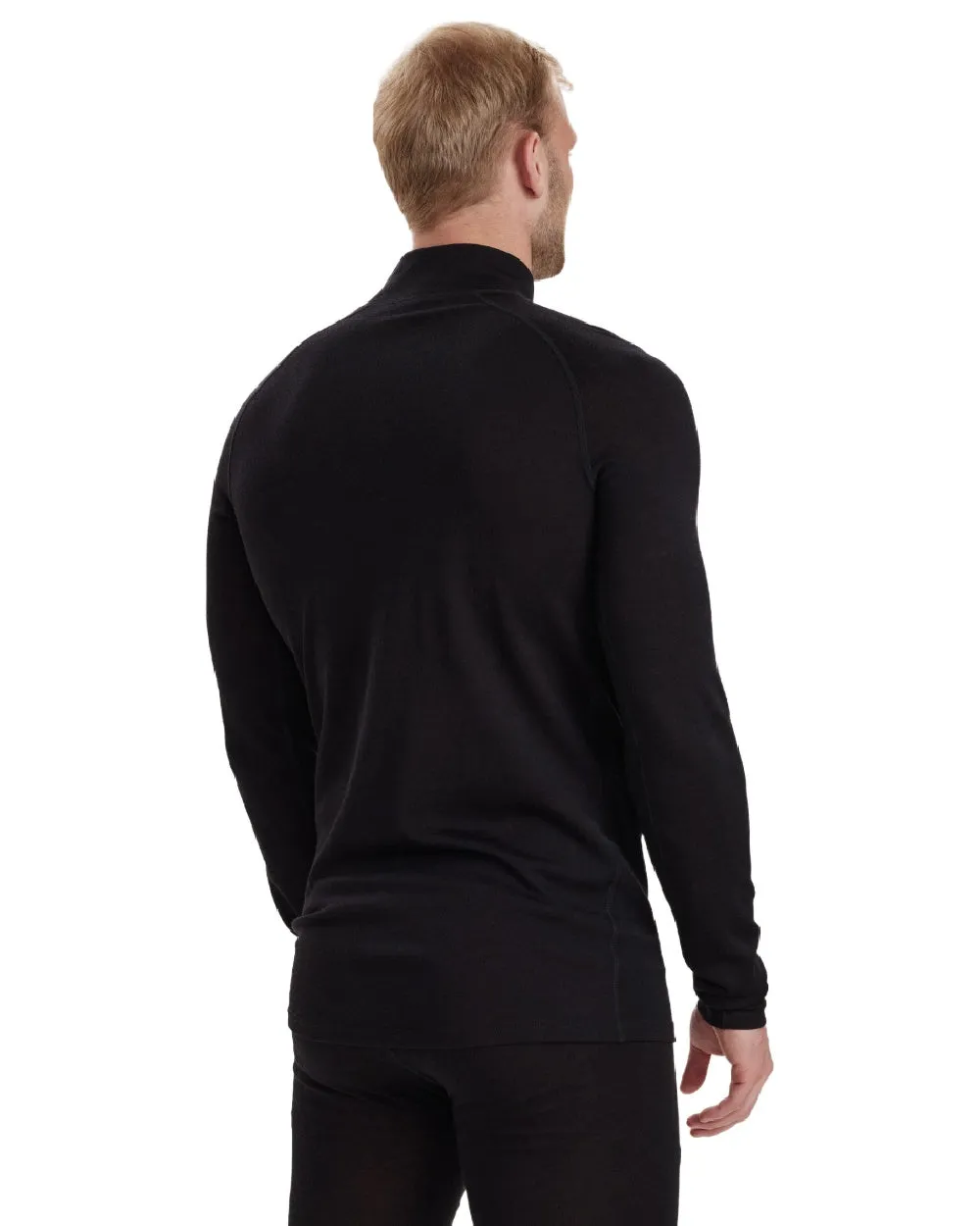Deerhunter Quinn Merino Half Zip Undershirt Deerhunter Polo Shirts