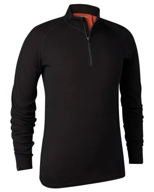 Deerhunter Quinn Merino Half Zip Undershirt Deerhunter Tactical Shirt