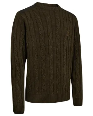 Deerhunter Randall O-Neck Knit Sweater Lambswool Crew Sweaters