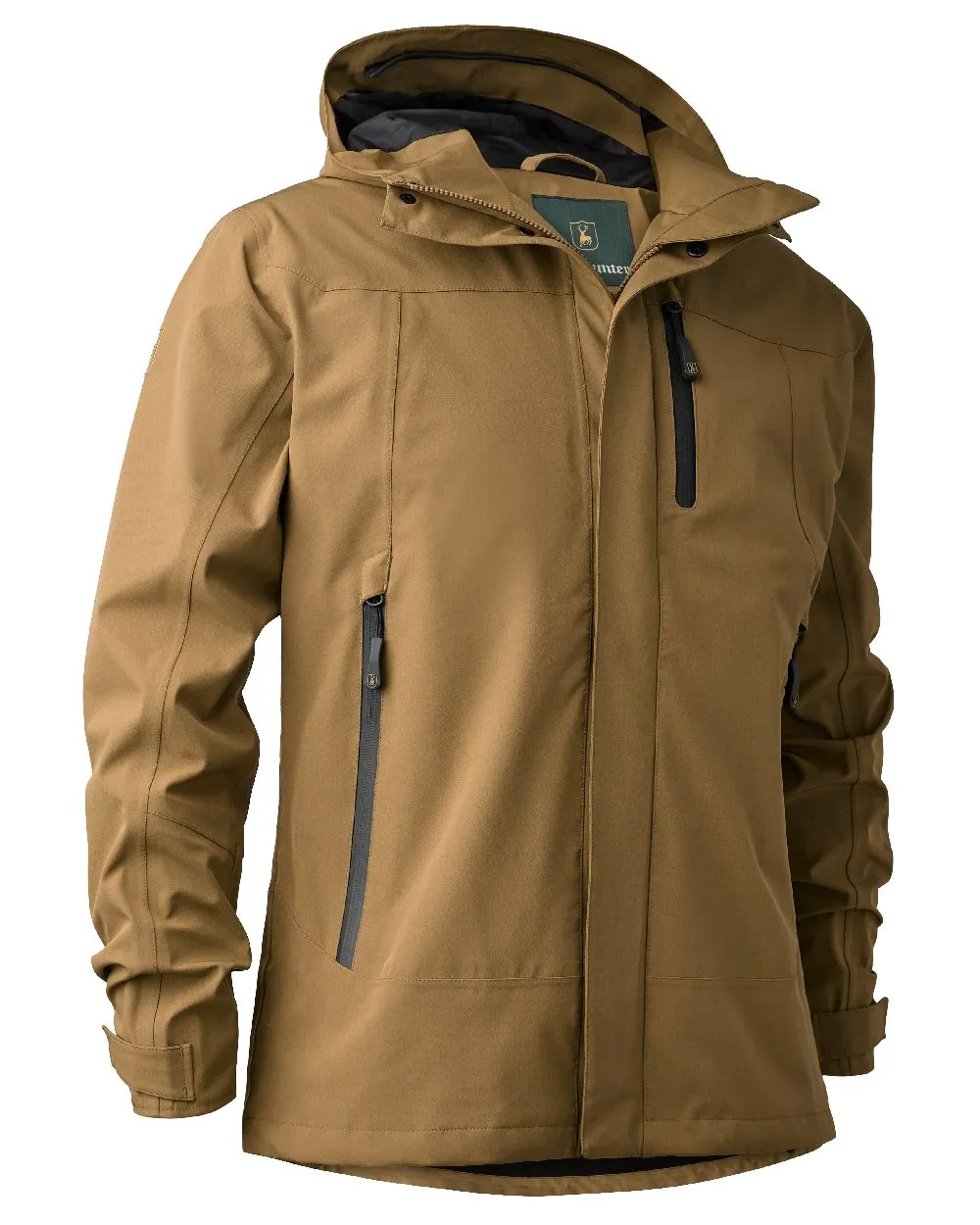 Deerhunter Sarek Shell Jacket With Hood Men's Waterproof Jackets