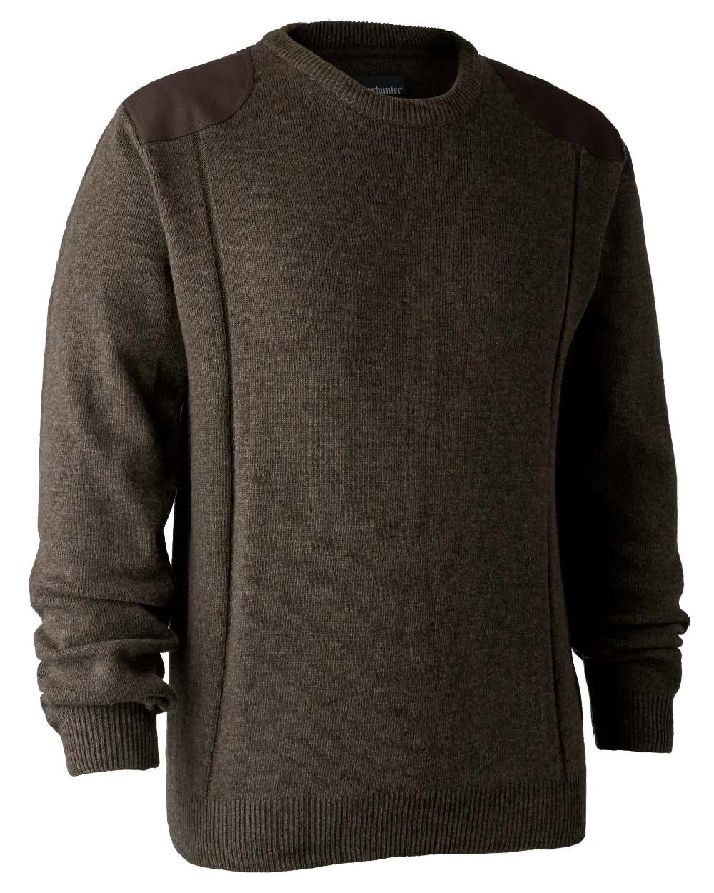 Deerhunter Sheffield O-Neck Sweater Crew Neck Wool Sweater