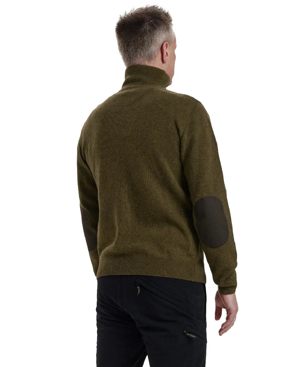 Deerhunter Sheffield Zip Neck Sweater Men's Knit Sweaters