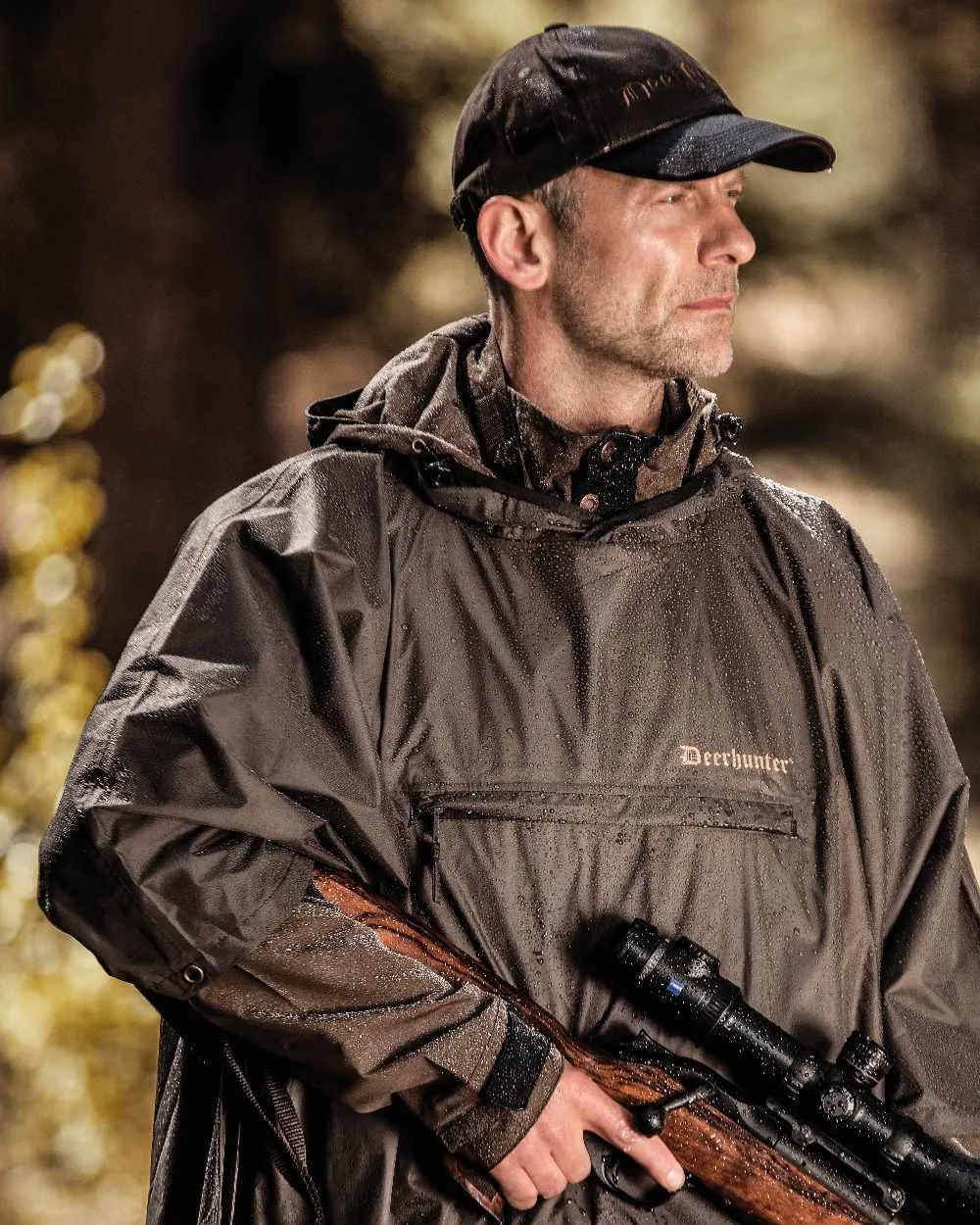 Deerhunter Survivor Rain Poncho Waterproof Windbreaker Men