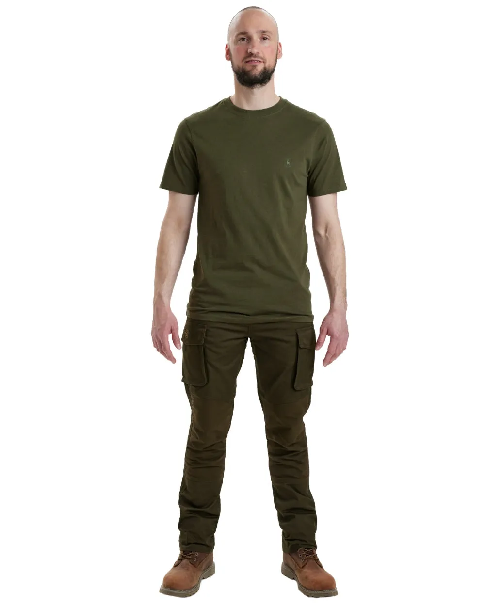 Deerhunter T-Shirts 2-Pack Shooting Check Shirts