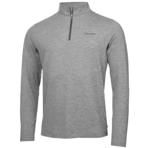 Built for the Bold Command Attention Calvin Klein Newport 1/2 Pullover - Silver Marl