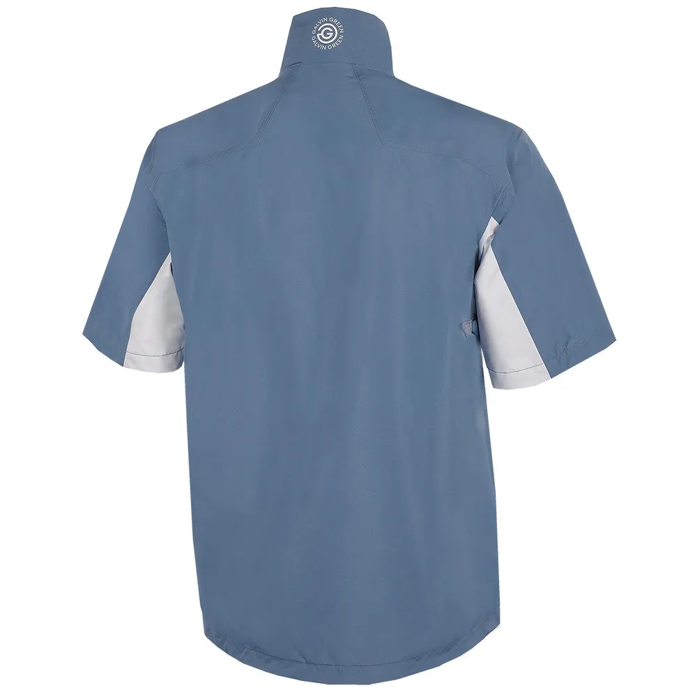 Galvin Green Air Waterproof Jacket - Moonlight Blue/White The Fast Lane Choice Great Value