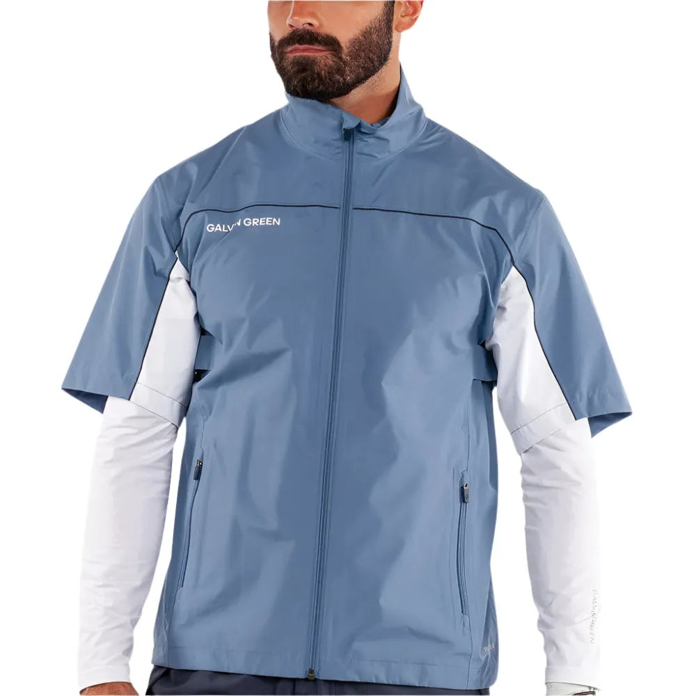 Galvin Green Air Waterproof Jacket - Moonlight Blue/White Affordable Hit Your Next Level