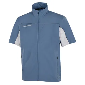 Christmas Day Sale Push Beyond Limits Galvin Green Air Waterproof Jacket - Moonlight Blue/White
