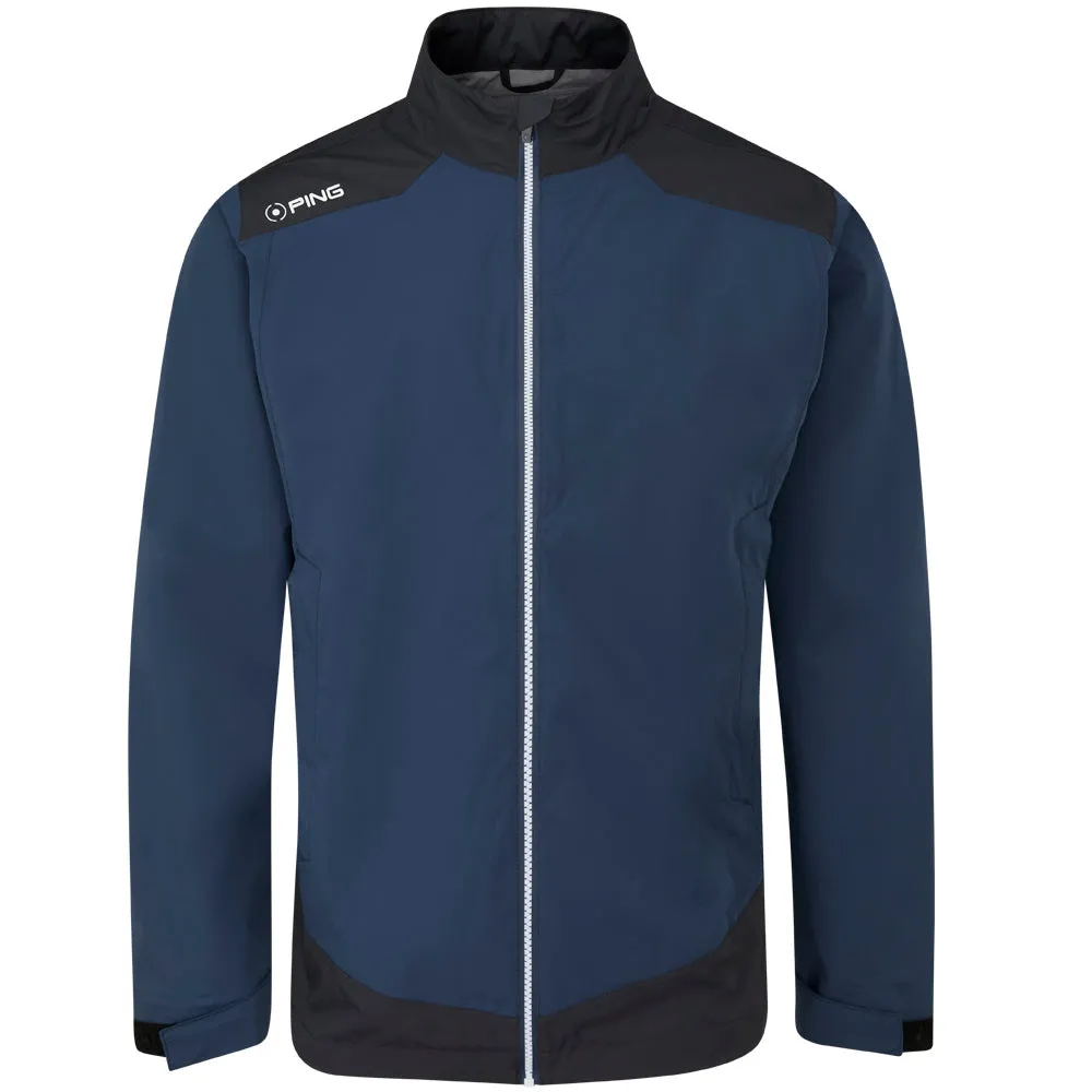 Chase What Moves You Ping Aquadrive Waterproof Jacket - Oxford Blue/Black
